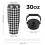 Ποτήρι από ανοξείδωτο ατσάλι Houndstooth 30oz με λαβή 2