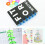Plastic Book Binding Discs 10 Colors 80 Pcs 5