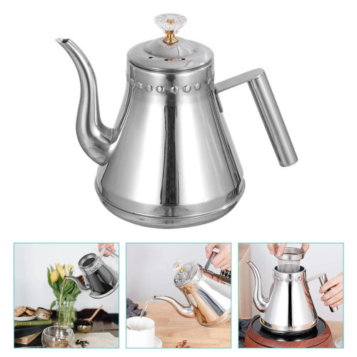 Stainless Steel Tea Kettle with Infuser for Stovetop 2