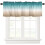 Teal Green Khaki Gradient Curtains 2-Pack 2