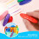 Washable Non-Toxic Crayons Jumbo Peanut Grip 36 Pcs 6