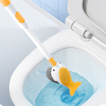 Toilet Brush Cleaner with Suction Cup Wall Mount