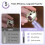 Perceuse à ongles électrique sans fil, 5 vitesses, rechargeable pour 3