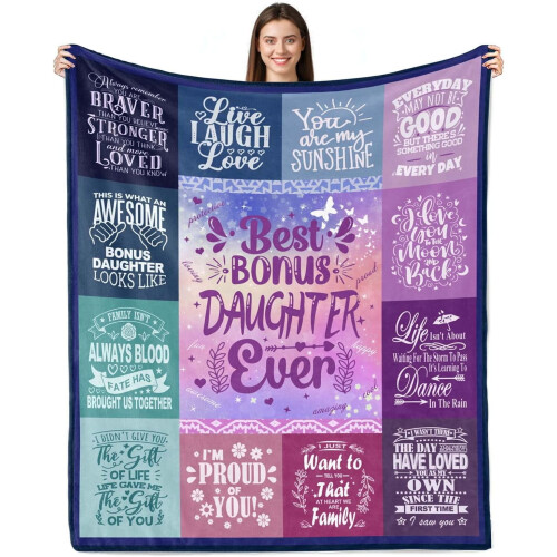 Flanellfleece-teppe 122 x 152 cm ultramykt