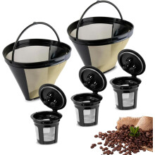 Reusable Coffee Filters for Ninja Dual Brew CFP301 CFP307 5