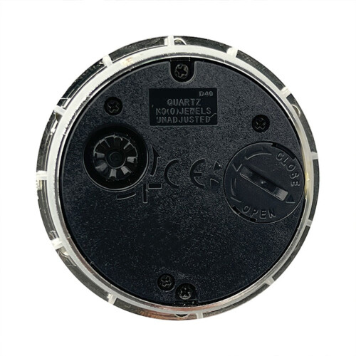 Quartz Clock Movement Inserts 60mm Gold Arabic Numbers