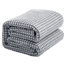 Sea Blue Cotton Hotel Blanket Full