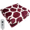 Soft Flannel Electric Heated Knee Pad 45x45cm Deer Pattern 1