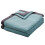 Cooling Blanket Queen Light Gray Breathable Cotton Blend 2