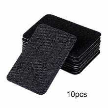 Rug Grippers Anti-Slip Carpet Pads Black 10-Pack
