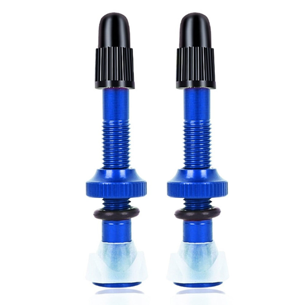 Bike Tubeless Tire Valve Stem Aluminum Alloy 40Mm 2 Pack 9027700754133
