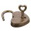 Heart-Shaped Metal Suitcase Lock with Key, Small Multicolor 1