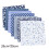 Cotton Fabric Bundle Floral Dot Patterns 10 Squares 2