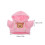Ensemble de 2 pièces pour poupée ours rose 2