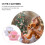 Ensemble de 2 pièces pour poupée ours rose 3