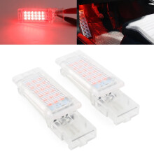 BFY LED Footwell Light Lamp for VW Skoda Golf6 Jetta Red