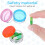 Pillenorganizer BPA-vrij, 12 stuks, draagbaar 3