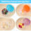 Pillenorganizer BPA-vrij, 12 stuks, draagbaar 6