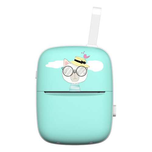 Portable Mini Thermal Inkless Bluetooth Printer HD for