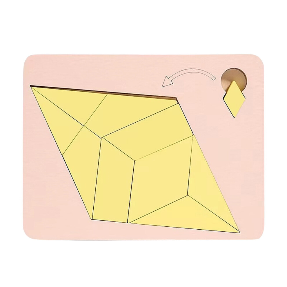 Wooden Triangulator Brain Teaser Puzzle Irregular Shape-image-OPC-PX6FYH6-NEW