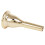 Tuba Mouthpiece Solid Brass Gold Plated 1