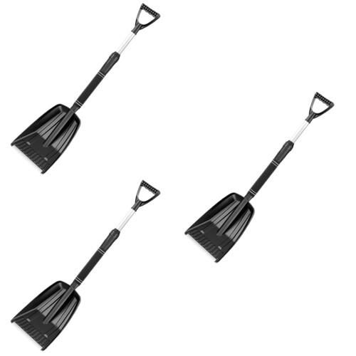 Outdoor Snow Shovel Multifunctional Retractable 3 Pcs
