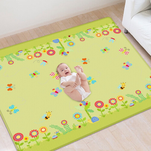 Baby Play Mat Reversible Foldable LDPE Foam 1.5cm 1