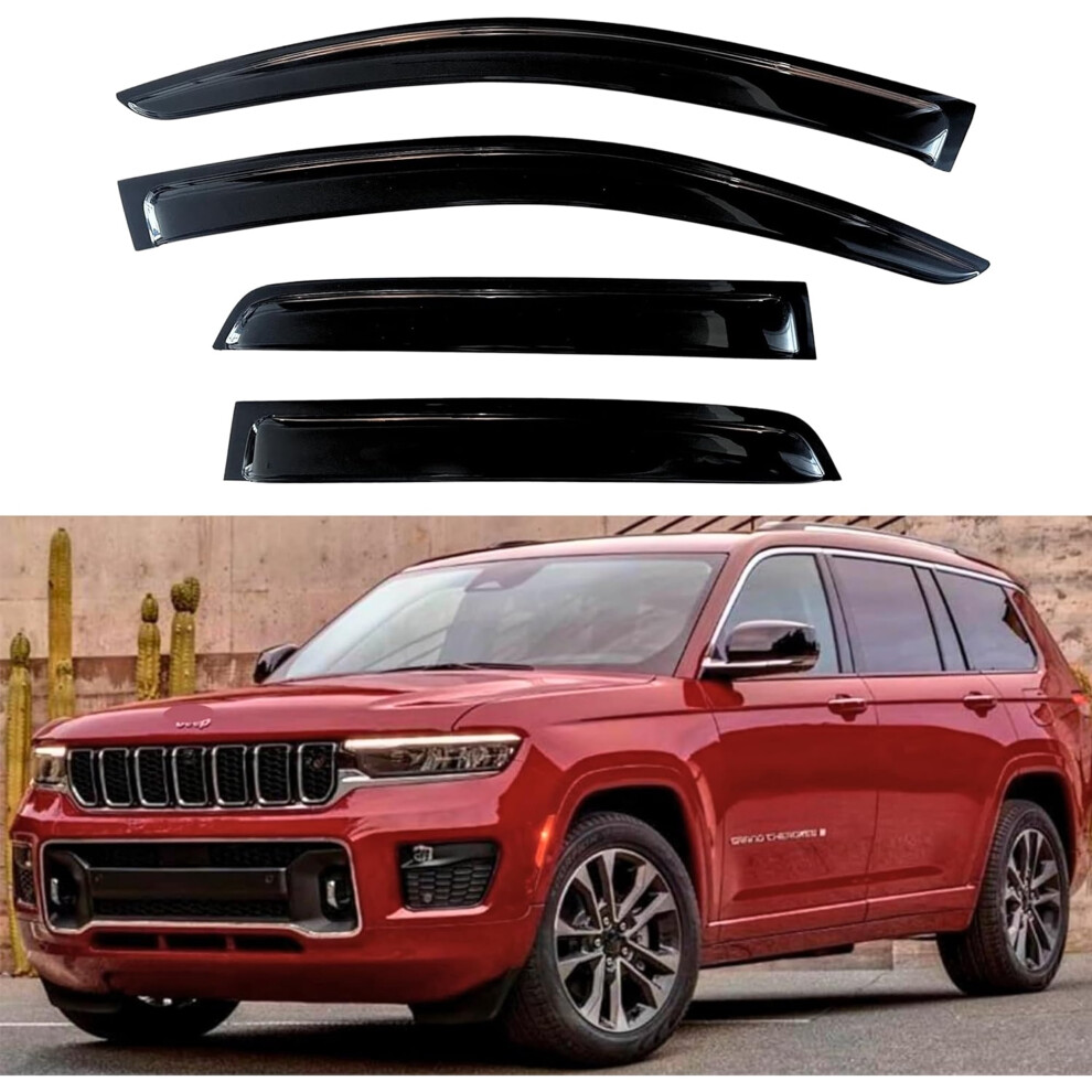 Window Visors For 2011Â2022 Jeep Grand Cherokee 9027700761216