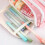 Grote stoffen etui met ritssluiting 4