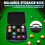 Billiard Case for Pool Balls with Mesh Pocket and Double 6