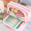 Grote stoffen etui met ritssluiting 5