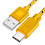 Cabo de dados USB-C trançado verde, 1 m 7