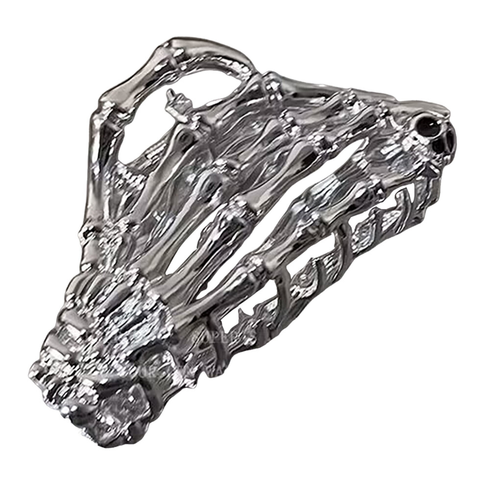 Halloween Hair Clip Black Spider Web Skeleton Bat Shark