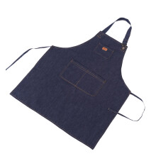 Korean Coffee Shop Denim Apron Adjustable Adult Work Apron