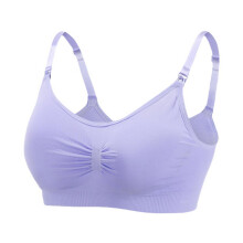 Women's Seamless Nursing Bra with Removable Pads