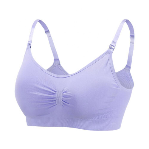 Women's Seamless Nursing Bra with Removable Pads