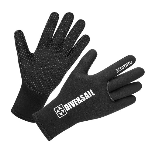 Neoprene Diving Gloves 5mm Size S