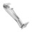 5 Inch Aluminum Gutter Hangers with Screws 25 Pack 1