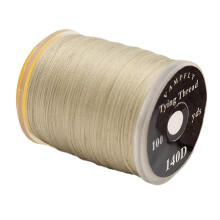 Fly Tying Thread 140D dark gray multifilament braided