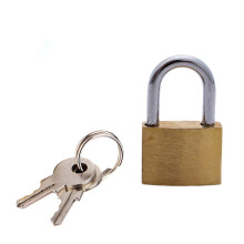 Copper Padlock with Keys 20mm for Luggage and Lockers