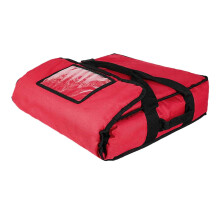 Reusable Pizza Warmer Bag for Delivery Picnic Catering Red