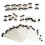 Taper Tunnel Ear Stretcher Set 00G 36 Pieces 1