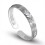 Pulseira masculina vintage aberta em prata de lei 2