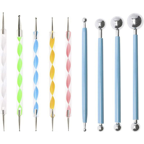 Dotting Tools Set with Embossing Balls Stylus Tracing Pens