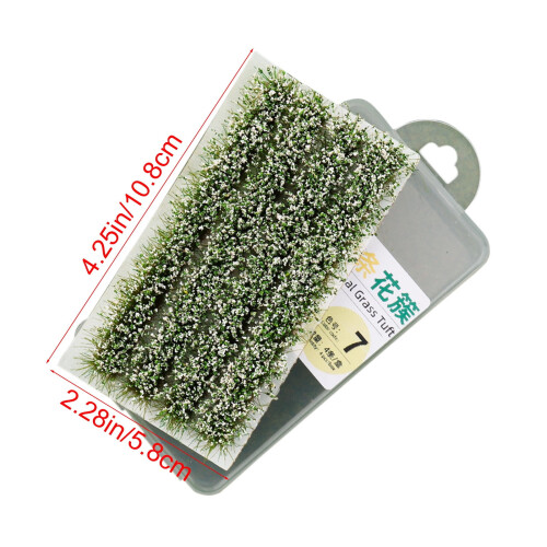 Green Bushy Tufts Lowland Shrubs Terrain Kit 4 pcs 2