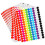 Round Dot Stickers 3/4 Inch Diameter Multicolor 5600 pcs 1