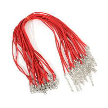 Velvet Rope with Adjustable Lobster Clasp for Jewelry Making