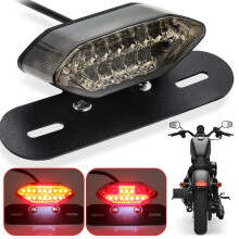 BASSTOP Motorcycle LED Brake Tail Light with Turn Signal