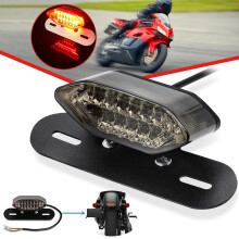 BASSTOP LED Motorcycle Tail Light with Brake and Turn