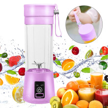 Mini Juicer Cup 380ML Portable Personal Blender with 6